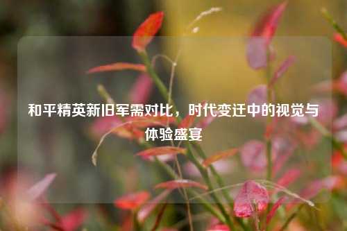 和平精英新旧军需对比，时代变迁中的视觉与体验盛宴