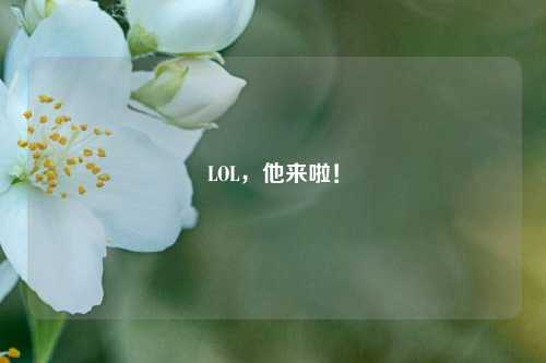 LOL,他来啦!