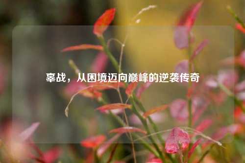 辜战，从困境迈向巅峰的逆袭传奇