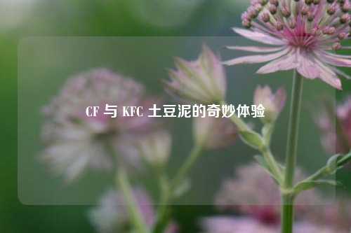 CF 与 KFC 土豆泥的奇妙体验