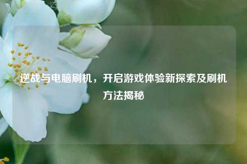 逆战与电脑刷机，开启游戏体验新探索及刷机方法揭秘