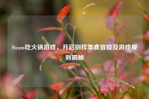 Steam吃火锅游戏,开启别样美食冒险及游戏规则揭秘