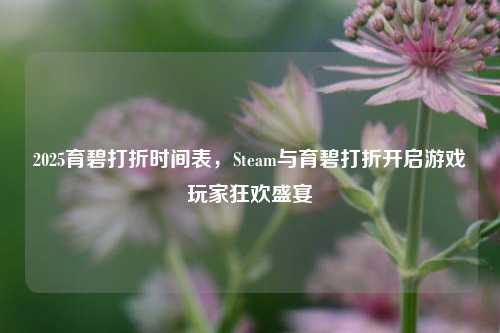 2025育碧打折时间表，Steam与育碧打折开启游戏玩家狂欢盛宴