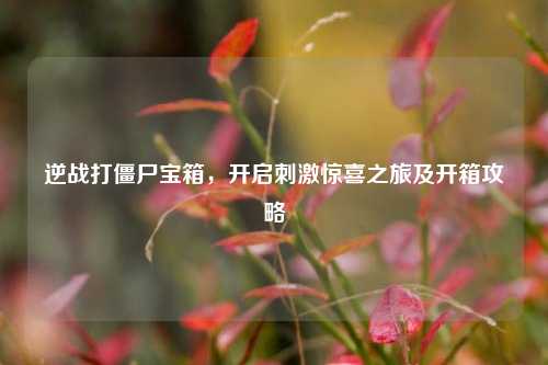 逆战打僵尸宝箱,开启刺激惊喜之旅及开箱攻略