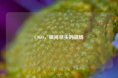 CSGO，银河尽头的战场